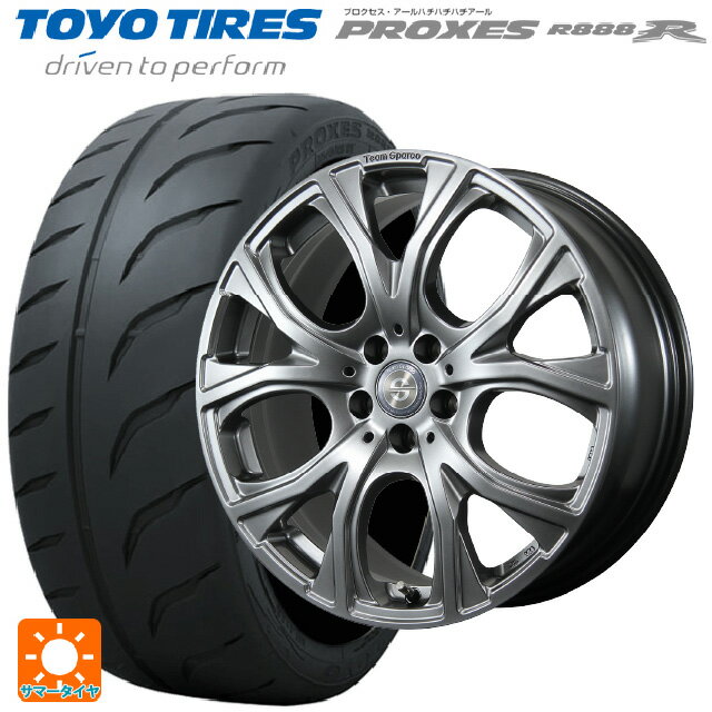 ミニ ミニクーパー(電気自動車)(J01)用 205/50R17 89W トーヨー プロクセス R888R トピー チームスパルコ ヴェネージュ H/MG 新品サマータイヤホイール 4本セット