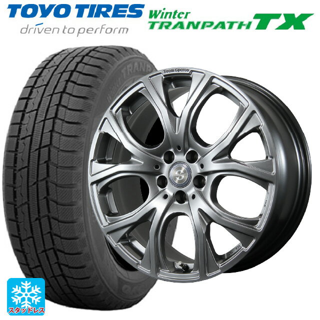 ミニ エースマン(J05)用 205/55R17 95Q トーヨー ウインタートランパス TX トピー チームスパルコ ヴェネージュ H/MG 新品スタッドレスタイヤホイール 4本セット