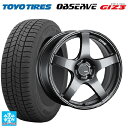 225/45R17 91Q トーヨー オブザーブ ガリットギズ3 タナベ SSR GT V01 グラファイトガンメタ 17-7J 国産車用 スタッドレスタイヤホイール4本セット