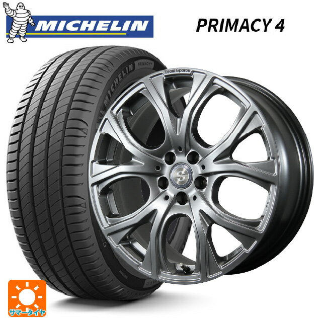 BMW 2シリーズ アクティブツアラー(U06)用 225/50R18 95V DT1(ホンダ承認) ミシュラン 正規品 プライマシー4 トピー チームスパルコ ヴェネージュ H/MG 新品サマータイヤホイール 4本セット
