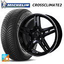 215/60R16 99V XL ミシュラン 正規品 クロスクライメイト2 ジャパン三陽 ジェーピースタイル R52 パールブラック/フランジカットポリッシュ ...