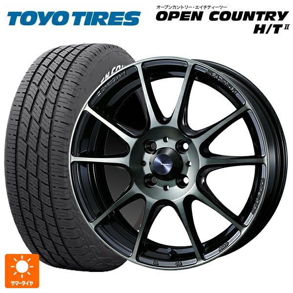 【6/22 20時〜 全品P5倍＆クーポン】185/60R15 84H トーヨー オープンカントリー HT2 ホワイトレター ウェッズ ウェッズスポーツ SA25R WBC 15-6J 国産車用 サマータイヤホイール4本セット