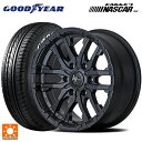 【6/27 1:59迄 全品P5倍&クーポン】トヨタ ハイエース(200系)用 215/65R16 109/107R グッドイヤー イーグル ナンバー1 ナスカープラス ホワイトレター エムアイディー ナイトロパワー M26 クロスファング ブラストブラック 新品サマータイヤホイール 4本セット