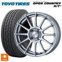 215/70R16 100H トーヨー オープンカントリー HT2 ホワイトレター # エンケイ パフォーマンスライン PF03 スパークルシルバー 16-6.5J 国産車用 サマータイヤホイール4本セット