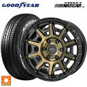 【6/27 1:59迄 全品P5倍&クーポン】トヨタ ハイエース(200系)用 215/65R16 109/107R グッドイヤー イーグル ナンバー1 ナスカープラス ホワイトレター 共豊 PPX D10X ブラック×ポリッシュ×マットブロンズクリア 新品サマータイヤホイール 4本セット