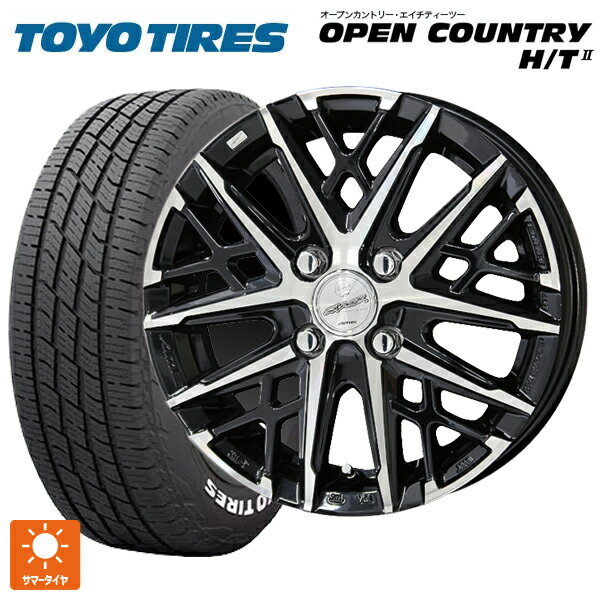 【6/22 20時〜 全品P5倍＆クーポン】185/60R15 84H トーヨー オープンカントリー HT2 ホワイトレター 共豊 スマック グレイブ BP 15-5.5J 国産車用 サマータイヤホイール4本セット