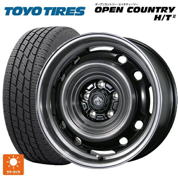 トヨタ シエンタ(10系)用 185/65R15 88H トーヨー オープンカントリー HT2 ホワイトレター トピー ランドフット XFG SC/P 新品サマータイヤホイール 4本セット