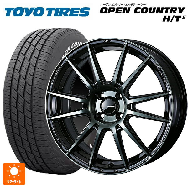 【6/15〜16限定 全品P5倍＆クーポン】185/65R15 88H トーヨー オープンカントリー HT2 ホワイトレター # ウェッズ ウェッズスポーツ SA62R WBC 15-6J 国産車用 サマータイヤホイール4本セット