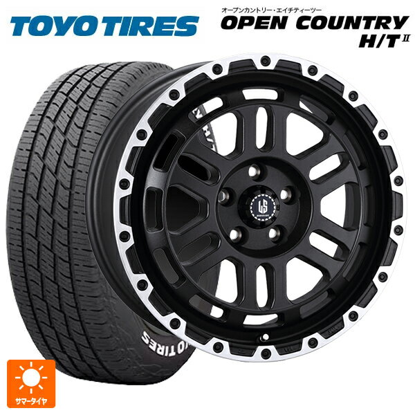 【6/22 20時〜 全品P5倍＆クーポン】195/65R16 92H トーヨー オープンカントリー HT2 ホワイトレター 阿部商会 ラ・ストラーダ ディスカバー WBRP 16-7J 国産車用 サマータイヤホイール4本セット