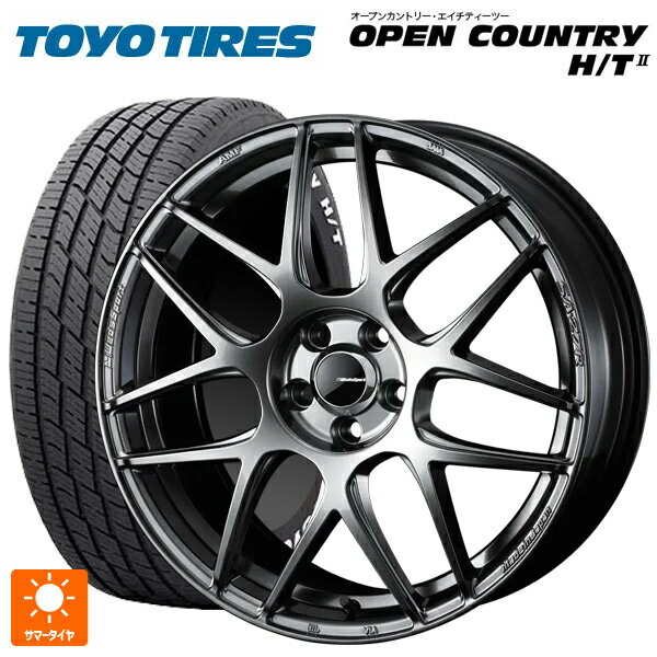 トヨタ プリウス(60系)用 195/60R17 90H トーヨー オープンカントリー HT2 ホワイトレター ウェッズ ウェッズスポーツ SA27R PSB 新品サマータイヤホイール 4本セット(2)