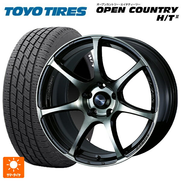 【6/20限定 全品P5倍＆クーポン】185/60R15 84H トーヨー オープンカントリー HT2 ホワイトレター ウェッズ ウェッズスポーツ SA75R WBC 15-6J 国産車用 サマータイヤホイール4本セット