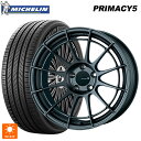 【6/22 20時~ 全品P5倍&クーポン】225/45R17 94W XL ミシュラン プライマシー5 正規品 エンケイ レーシングレボリューション NT03RR マットダークガンメタリック 17-7J 国産車用 サマータイヤホイール4本セット