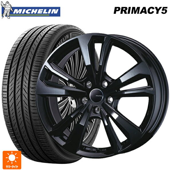 ミニ エースマン(J05)用 205/55R17 95W XL ミシュラン プライマシー5 正規品 ティーエーエス スマートライン 365 ブラック 新品サマータイヤホイール 4本セット