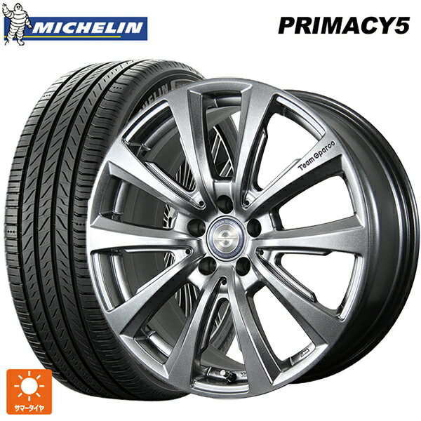ミニ カントリーマン(U25)用 225/55R18 102V XL ミシュラン プライマシー5 正規品 トピー チームスパルコ ヴァローザ バージョン02 MG 新品サマータイヤホイール 4本セット