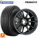 【6/22 20時~ 全品P5倍&クーポン】235/45R17 97W XL ミシュラン プライマシー5 正規品 タナベ SSR GT X01 フラットブラック 17-8J 国産車用 サマータイヤホイール4本セット