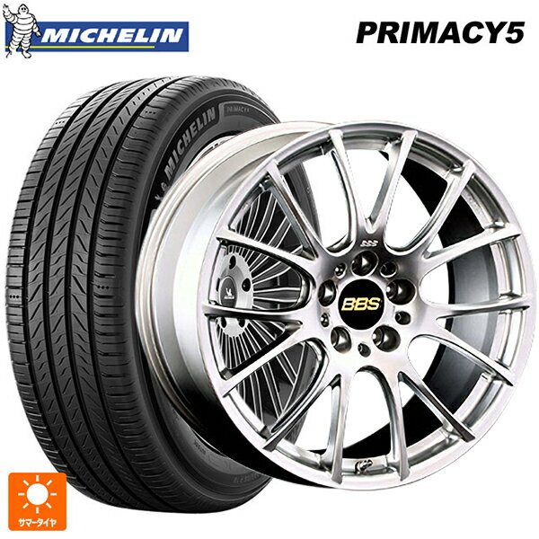 245/50R18 104W XL ミシュラン プライマシー5 正規品 BBS RE-V DS 18-8J 国産車用 サマータイヤホイール4本セット