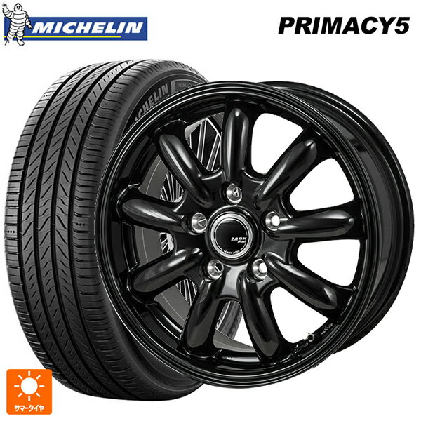 【6/22 20時〜 全品P5倍＆クーポン】215/60R16 99V XL ミシュラン プライマシー5 正規品 ジャパン三陽 ザック JP209 グロスブラック 16-6.5J 国産車用 サマータイヤホイール4本セット
