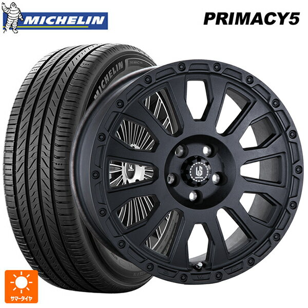 【6/22 20時〜 全品P5倍＆クーポン】195/60R16 93V XL ミシュラン プライマシー5 正規品 阿部商会 ラ・ストラーダ アベンチュラ WB 16-7J 国産車用 サマータイヤホイール4本セット