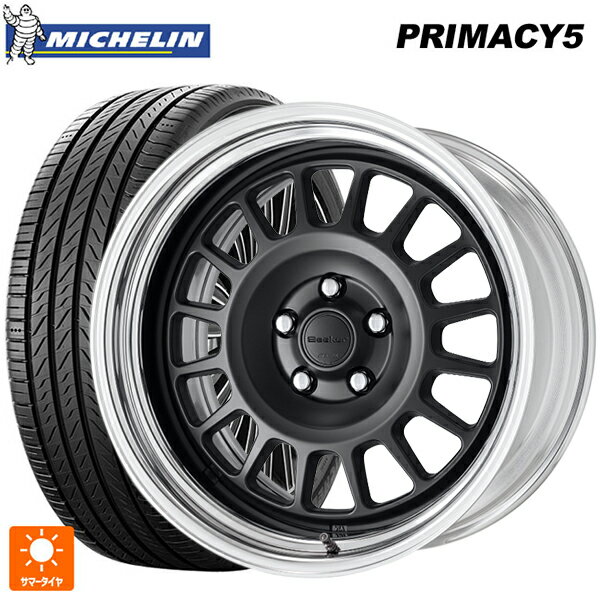 【6/15〜16限定 全品P5倍＆クーポン】225/60R17 103V XL ミシュラン プライマシー5 正規品 ワーク シーカー FD MBL 17-7J 国産車用 サマータイヤホイール4本セット