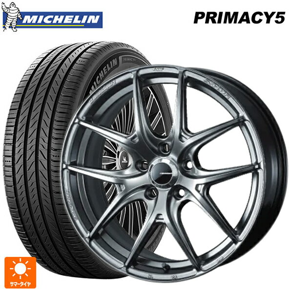 225/40R18 92Y XL ミシュラン プライマシー5 正規品 ウェッズ ウェッズスポーツ SA 01R PSB 18-8.5J 国産車用 サマータイヤホイール4本セット
