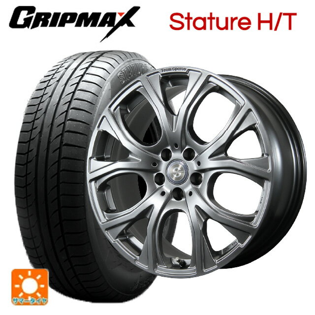 BMW 2シリーズ アクティブツアラー(U06)用 225/50R18 99W XL グリップマックス スタチャーHT ブラックレター トピー チームスパルコ ヴェネージュ H/MG 新品サマータイヤホイール 4本セット