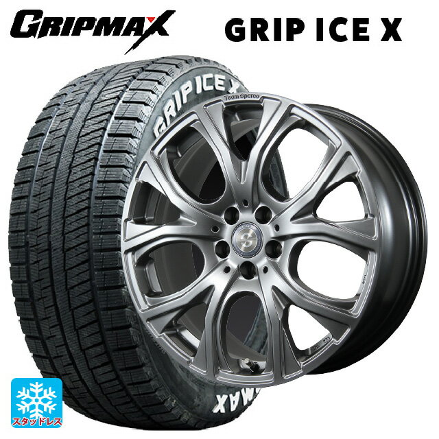 BMW 2シリーズ アクティブツアラー(U06)用 225/50R18 99H XL グリップマックス グリップアイスX ホワイトレター トピー チームスパルコ ヴェネージュ H/MG 新品スタッドレスタイヤホイール 4本セット