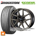 【10/27 10:59迄 全品P5倍&クーポン】175/55R15 77V ブリヂストン エコピア NH200C 正規品 # ウェッズ ウェッズスポーツ SA 01R EJ-BRONZE2 15-6J 国産車用 サマータイヤホイール4本セット