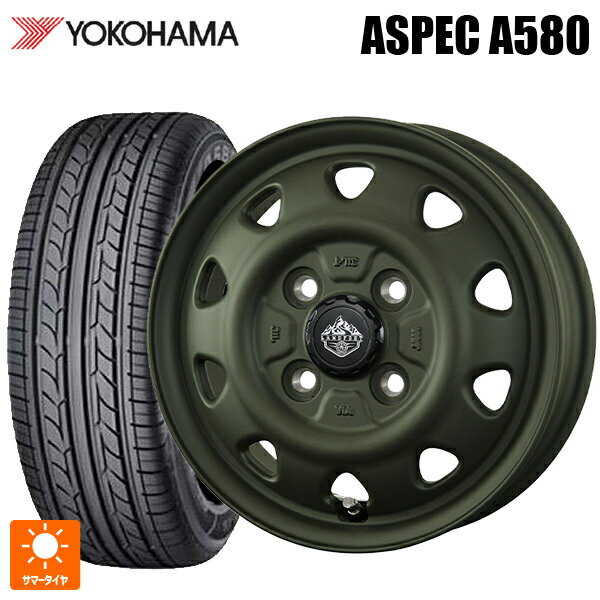 2022年製 175/65R14 82H ヨコハマ A580 トピー ランドフット SWZ OD 14-5J 国産車用 サマータイヤホイール4本セット