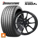 【6/22 20時〜 全品P5倍&クーポン】225/45R17 94Y XL ブリヂストン ポテンザ S007A 正規品 ホットスタッフ G-スピード G06 MBK 17-7J 国産車用 サマータイヤホイール4本セット(2)