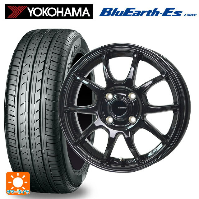 【6/15〜16限定 全品P5倍＆クーポン】在庫有 165/65R14 79S ヨコハマ ブルーアースEs ES32 # ホットスタッフ G-スピード G06 MBK 14-5J 国産車用 サマータイヤホイール4本セット