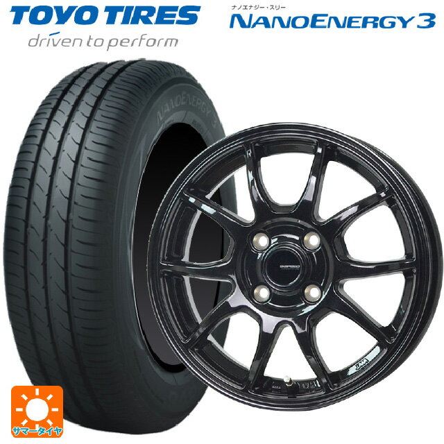 【6/15〜16限定 全品P5倍＆クーポン】165/50R16 75V トーヨー ナノエナジー3 ホットスタッフ G-スピード G06 MBK 16-5J 国産車用 サマータイヤホイール4本セット
