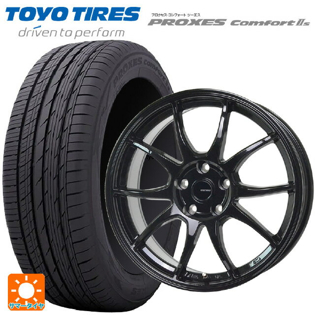 【6/22 20時〜 全品P5倍＆クーポン】205/60R16 92V トーヨー プロクセス　コンフォート2S ホットスタッフ G-スピード G06 MBK 16-6.5J 国産車用 サマータイヤホイール4本セット