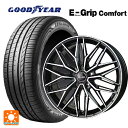 245/50R18 100W グッドイヤー エフィシェントグリップ コンフォート # ホットスタッフ プレシャス アスト M3 BK/P 18-7.5J 国産車用 サマータイヤホイール4本セット(2)