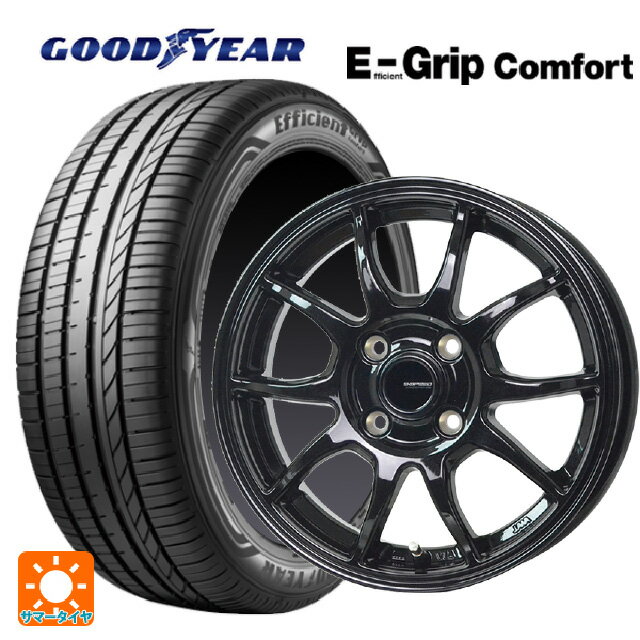 【6/22 20時〜 全品P5倍＆クーポン】165/45R16 74V XL グッドイヤー エフィシェントグリップ コンフォート ホットスタッフ G-スピード G06 MBK 16-5J 国産車用 サマータイヤホイール4本セット