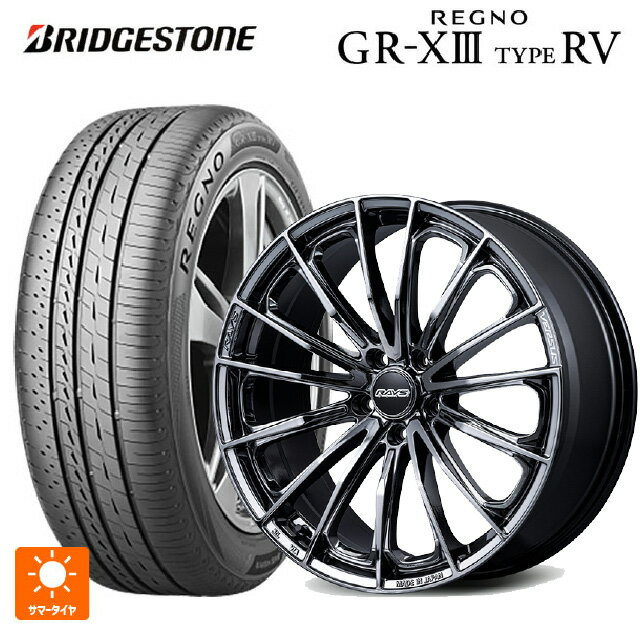 245/40R19 98W XL ブリヂストン レグノ GR-X3 タイプ RV 正規品 # レイズ ベルサス ヴォウジェ SE SNJ 19-8J 国産車用 サマータイヤホイール4本セット