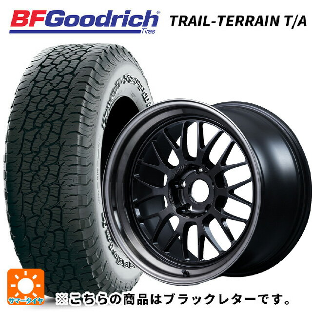 225/55R18 102H XL BFグッドリッチ トレイルテレーン T/A ブラックレター 正規品 レイズ ボルクレーシング 21A スペック PW PW 18-8.5J 国産車用 サマータイヤホイール4本セットのサムネイル
