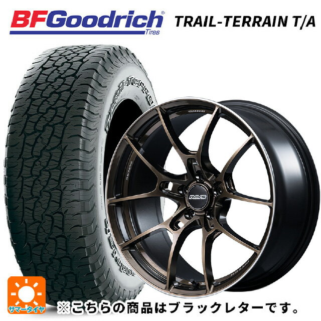 スバル フォレスター(SL系)用 225/55R18 102H XL BFグッドリッチ トレイルテレーン T/A ブラックレター 正規品 レイズ ボルクレーシング G025 SZ エディション SZ 新品サマータイヤホイール 4本セット