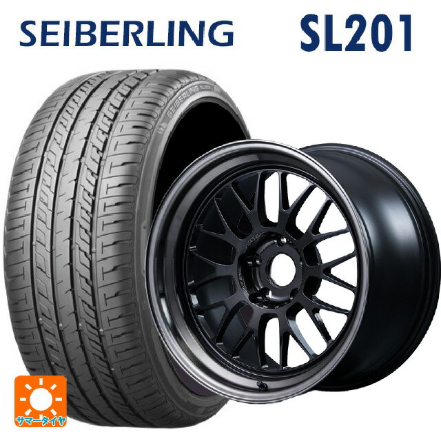225/55R18 98V セイバーリング セイバーリング SL201(ブリヂストン工場生産） レイズ ボルクレーシング 21A スペック PW PW 18-8.5J 国産車用 サマータイヤホイール4本セット