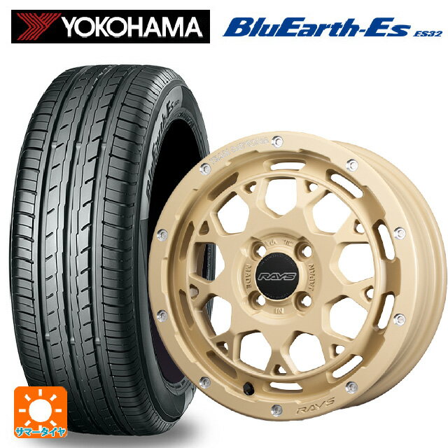 【6/15〜16限定 全品P5倍＆クーポン】165/55R15 75V ヨコハマ ブルーアースEs ES32 # レイズ チームデイトナ M9+ コレクション NOL 15-5J 国産車用 サマータイヤホイール4本セット