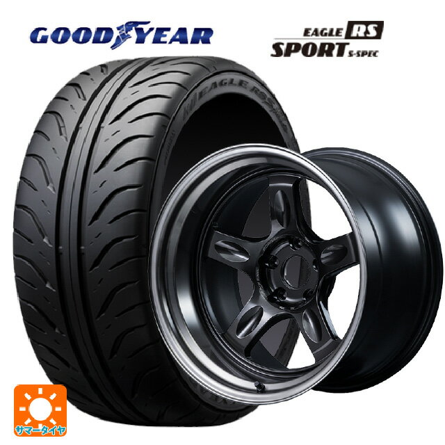 225/40R18 88W グッドイヤー イーグル RS スポーツ S-スペック レイズ ボルクレーシング 21C スペック-PW PW 18-8.5J 国産車用 サマータイヤホイール4本セット