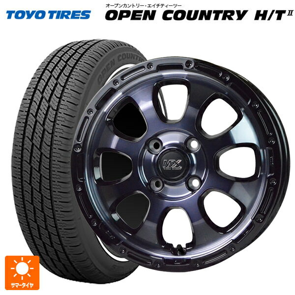 155/65R14 75H トーヨー オープンカントリー HT2 ホワイトリボン ホットスタッフ マッドクロス グレイス BKC/BK 14-4.5J 国産車用 サマータイヤホイール4本セット