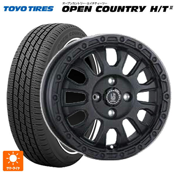 【6/15〜16限定 全品P5倍＆クーポン】165/65R15 81H トーヨー オープンカントリー HT2 ホワイトリボン 阿部商会 ラ・ストラーダ アベンチュラ # WB 15-4.5J 国産車用 サマータイヤホイール4本セット