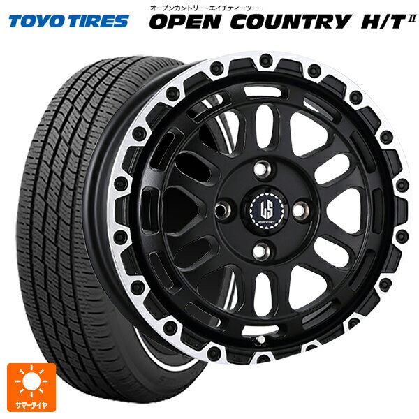 【6/11 1:59迄 全品ポイント5倍】165/60R15 77H トーヨー オープンカントリー HT2 ホワイトリボン # 阿部商会 ラ・ストラーダ ディスカバー WBRP 15-4.5J 国産車用 サマータイヤホイール4本セット