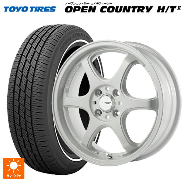 【6/22 20時〜 全品P5倍＆クーポン】165/65R15 81H トーヨー オープンカントリー HT2 ホワイトリボン ゴジゲン ホワイト 15-5J 国産車用 サマータイヤホイール4本セット