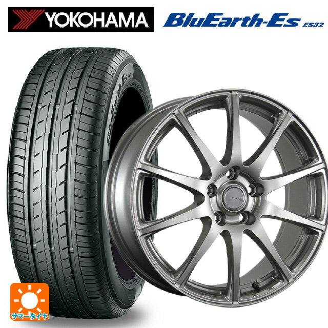 215/45R17 91V ヨコハマ ブルーアースEs ES32 ブリヂストン エコフォルム SE23 GS 17-7J 国産車用 サマータイヤホイール4本セット