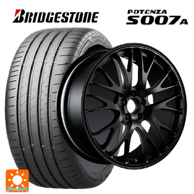 【6/22 20時〜 全品P5倍＆クーポン】215/45R18 93Y XL ブリヂストン ポテンザ S007A 正規品(数量限定) ブリヂストン ポテンザ RW007 FB 18-8J 国産車用 サマータイヤホイール4本セット