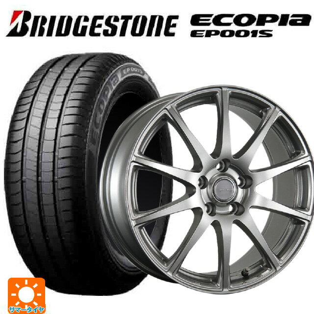 205/55R16 91V ブリヂストン エコピア EP001S 正規品 ブリヂストン エコフォルム SE23 GS 16-6.5J 国産車用 サマータイヤホイール4本セット