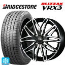 【10/27 10:59迄 全品P5倍&クーポン】165/55R14 72Q ブリヂストン ブリザック VRX3 正規品 # トピー セレブロ ダブリューエー45 ブラックポリッシュ 14-4.5J 国産車用 スタッドレスタイヤホイール4本セット