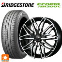 185/65R15 88S ブリヂストン エコピア NH200C 正規品 トピー セレブロ ダブリューエー45 ブラックポリッシュ 15-5.5J 国産車用 サマータイヤホイール4本セット