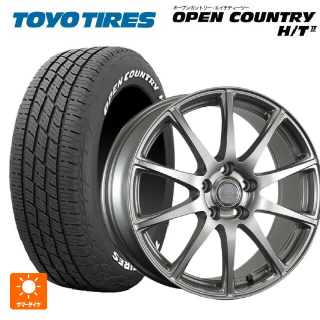 トヨタ プリウス(60系)用 195/60R17 90H トーヨー オープンカントリー HT2 ホワイトレター ブリヂストン エコフォルム SE23 GS 新品サマータイヤホイール 4本セット